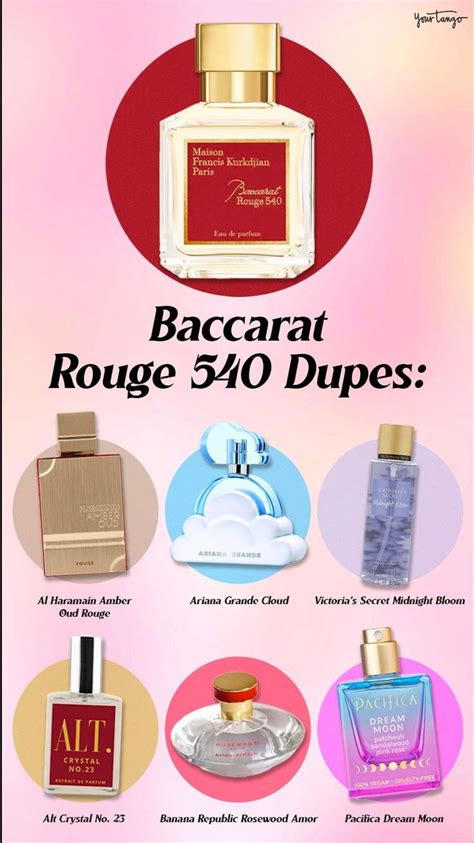 bacarat perfume dupe|baccarat rouge 540 cheap.